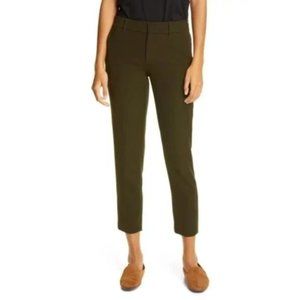 Vince NWT Olive Green Pants Solid Cropped Ankle 16